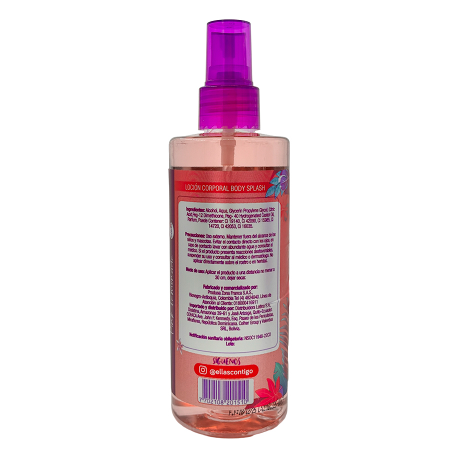 Body Splash Ellas 260ml