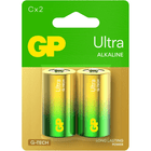 Pila bateria alcalina Tipo C Ultra x 2 und