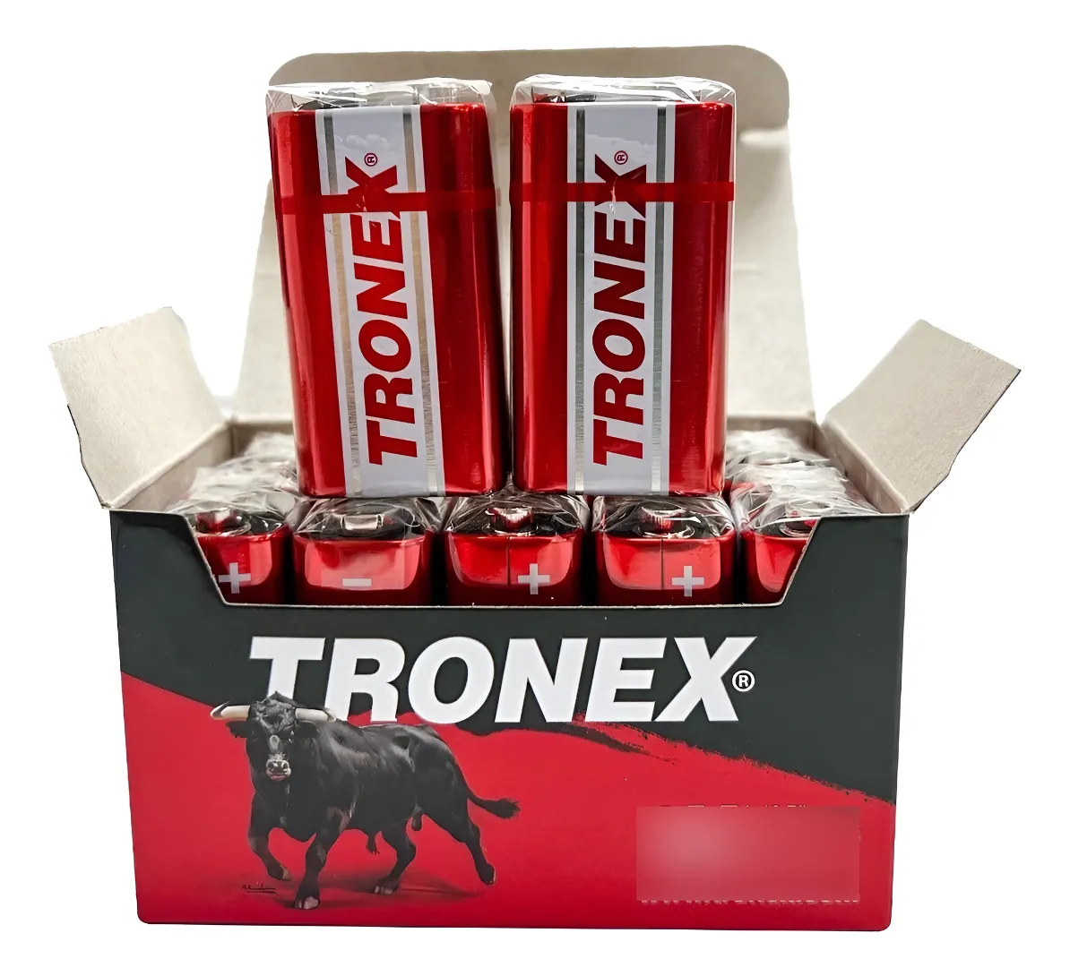 Pila bateria manganeso 9V  bulk x10 und