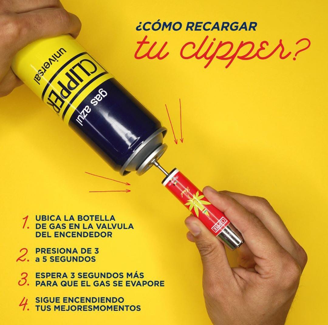 Gas Universal para recarga de encendedores 100ml