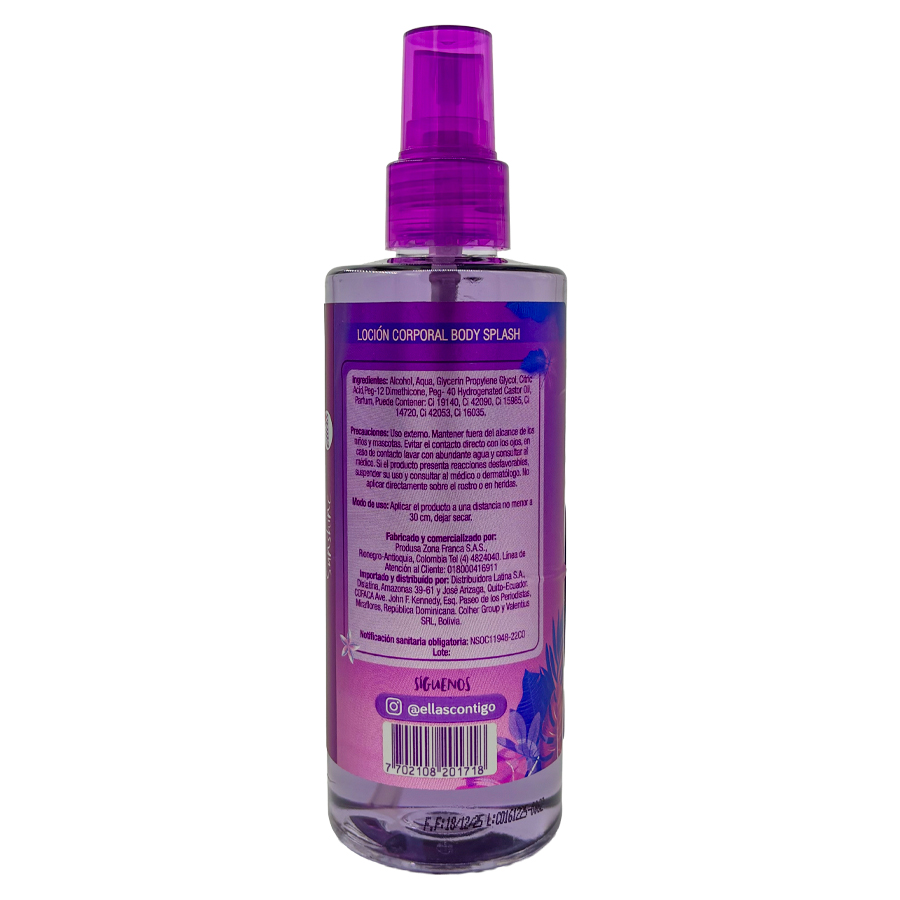 Body Splash Ellas 260ml