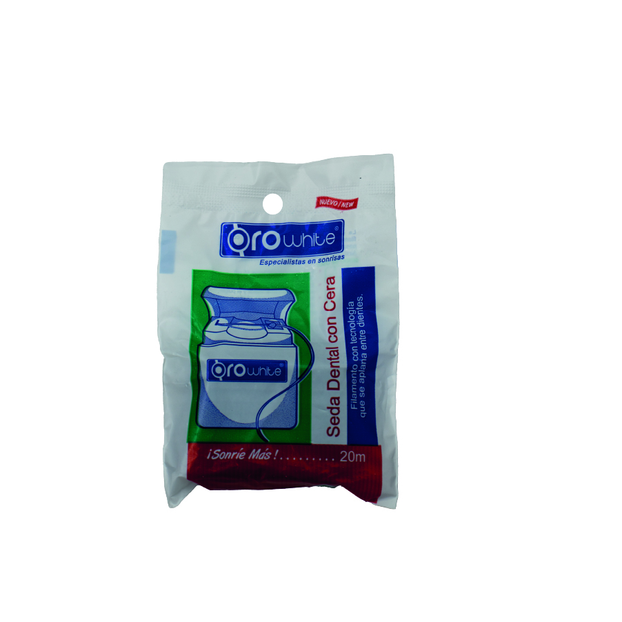 Seda Dental con Cera Económica 20mt