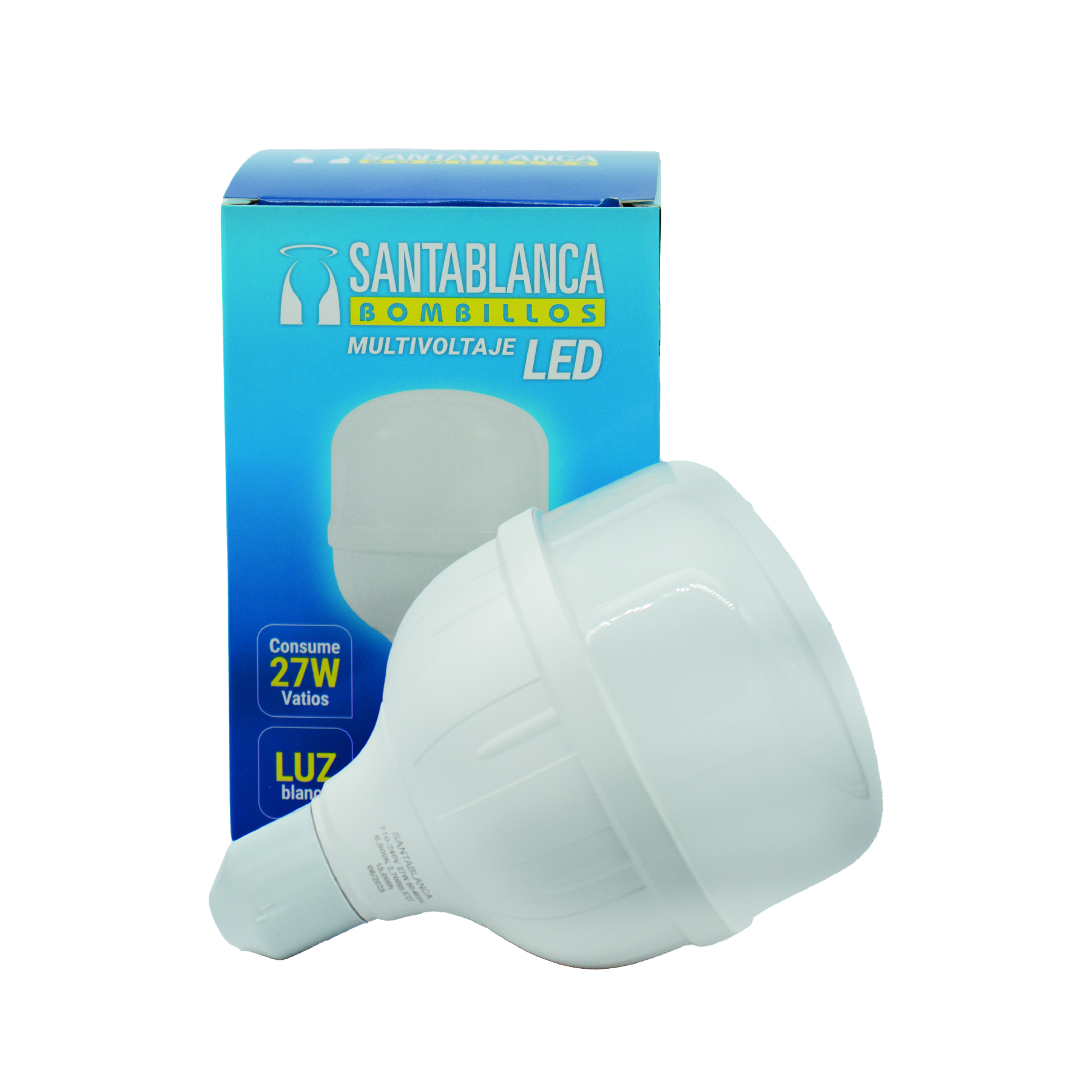 Bombillo Led luz blanca 27w