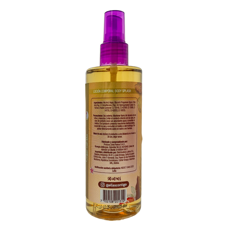 Body Splash Ellas 260ml