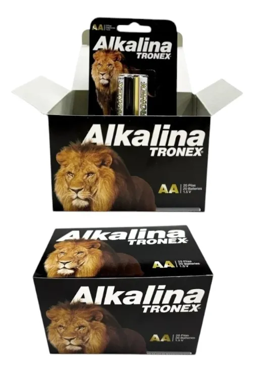 Pila bateria alcalina AAA  blister x2 und