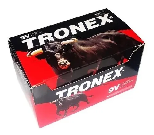 Pila bateria manganeso 9V blister x1