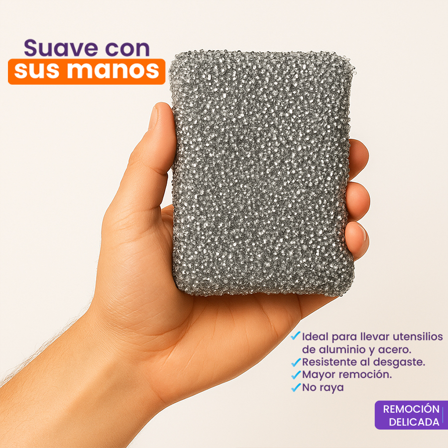 Esponja Tipo Oro Plata x 1
