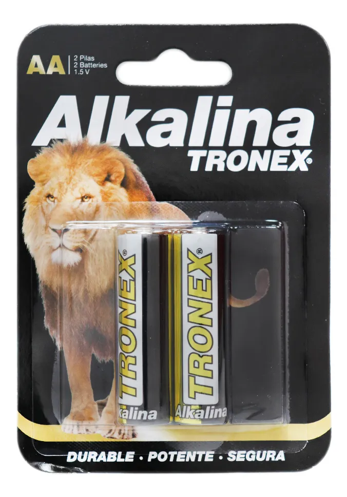 Pila bateria alcalina AA  blister x2 und