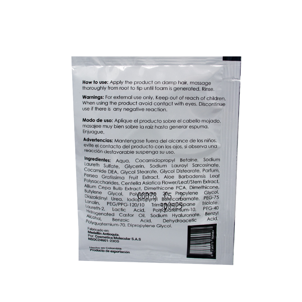 Shampoo Nanoplex Sachet 22ml Display x22 und