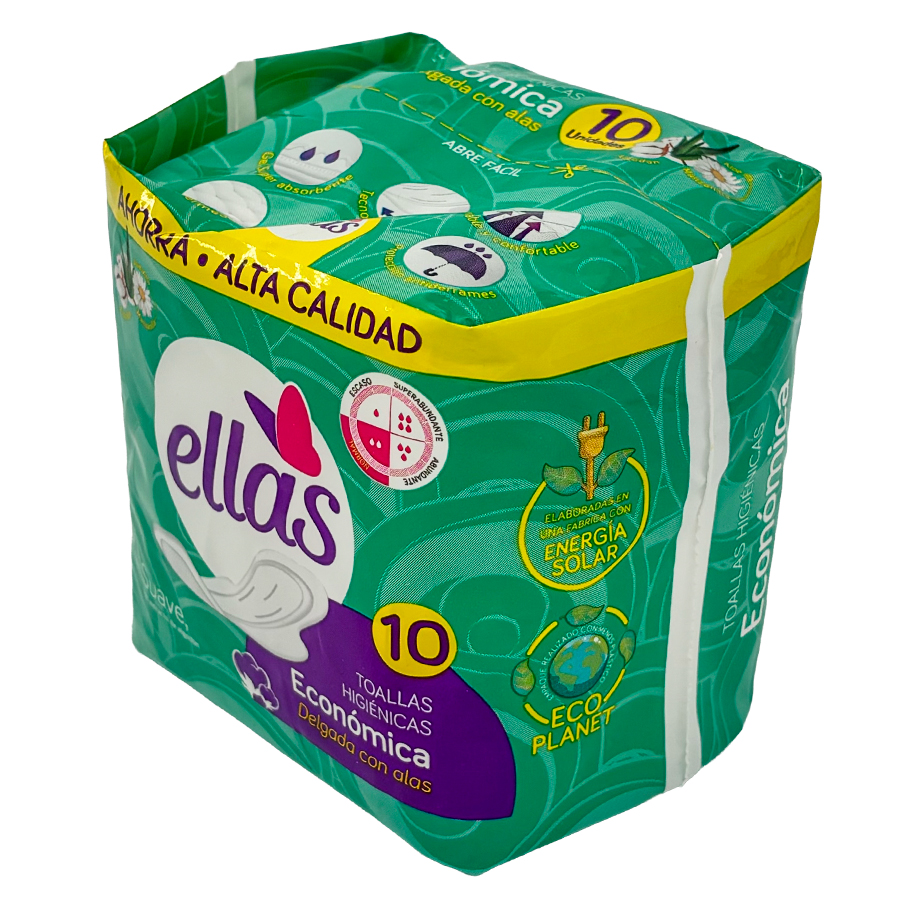 Toalla Femenina Ellas Económica x10