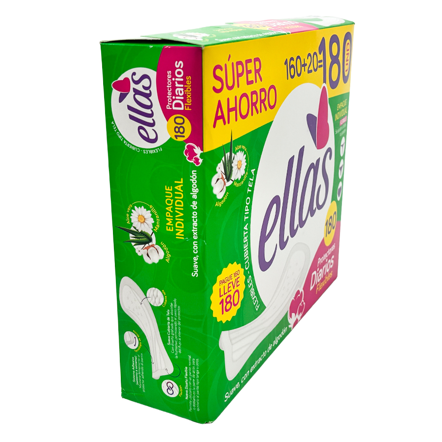 Protector Diario Ellas x180