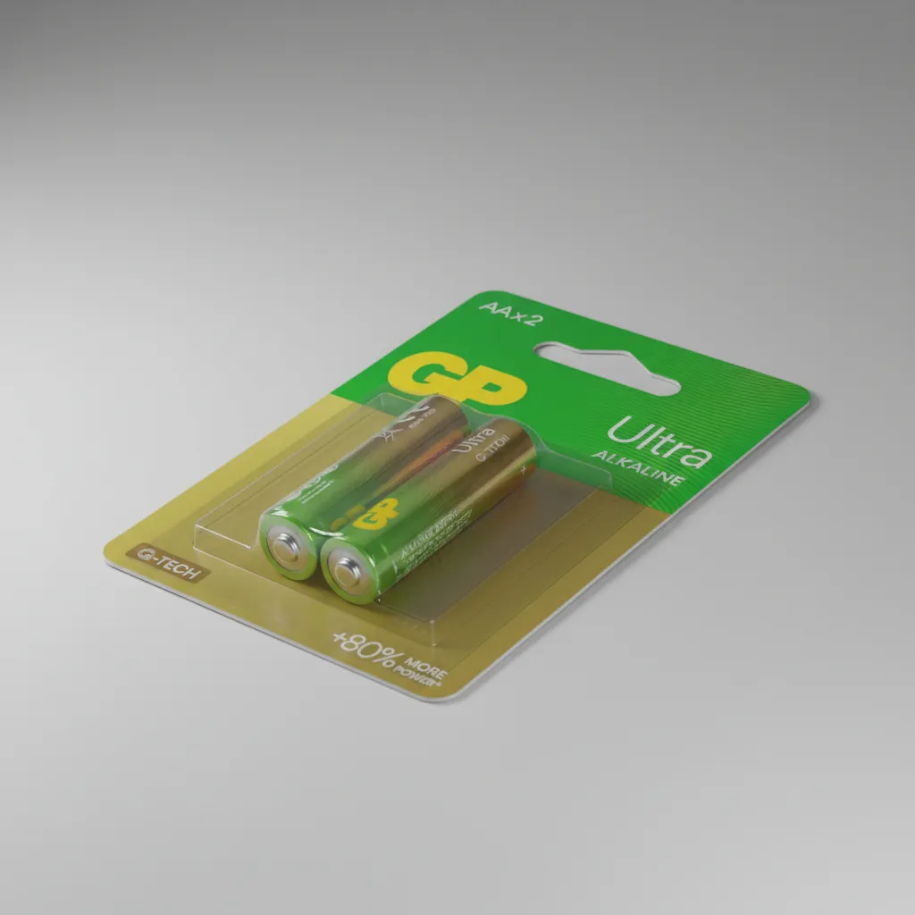 Pila bateria alcalina AA Ultra x2 und