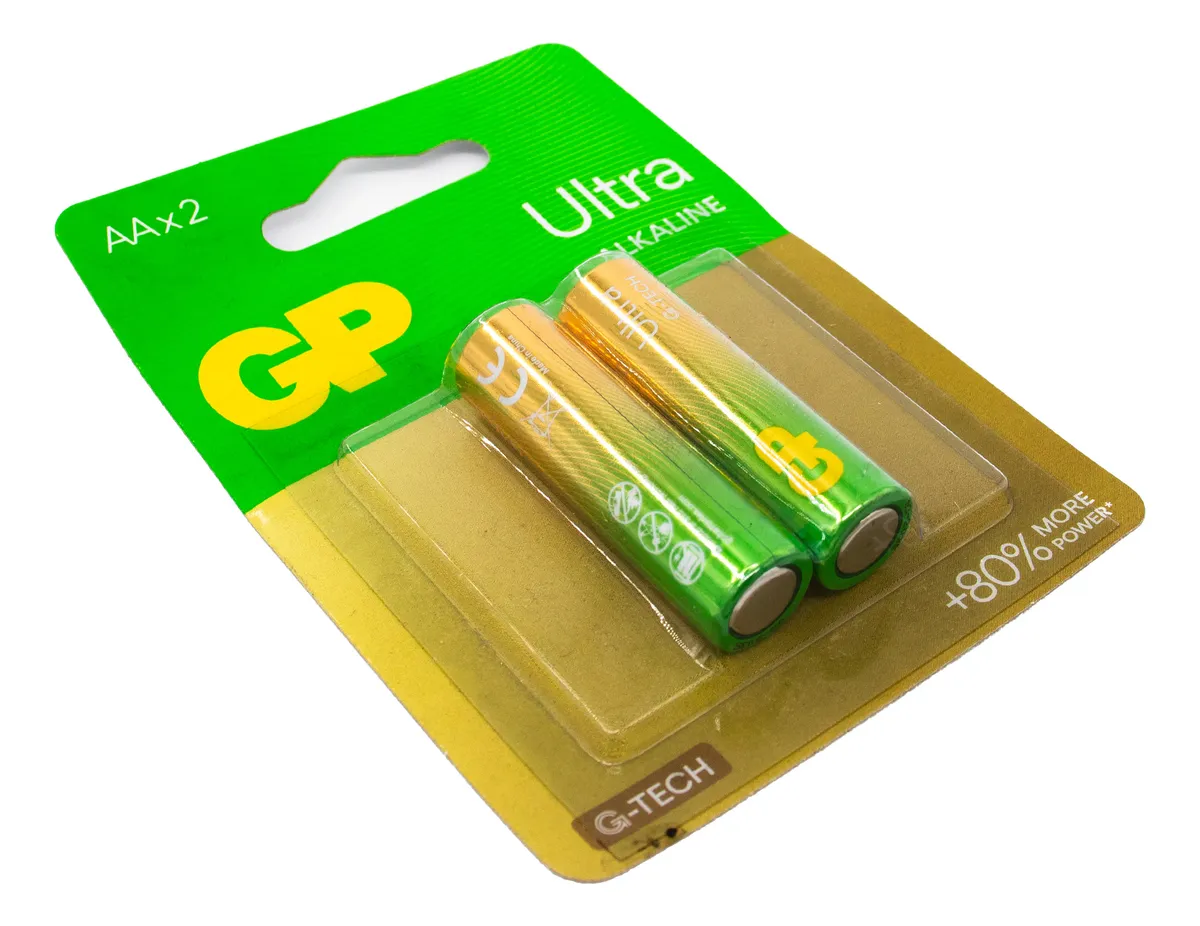 Pila bateria alcalina AA Ultra x2 und