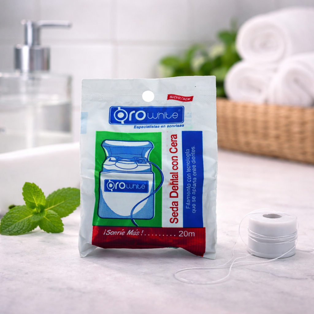 Seda Dental con Cera Económica 20mt