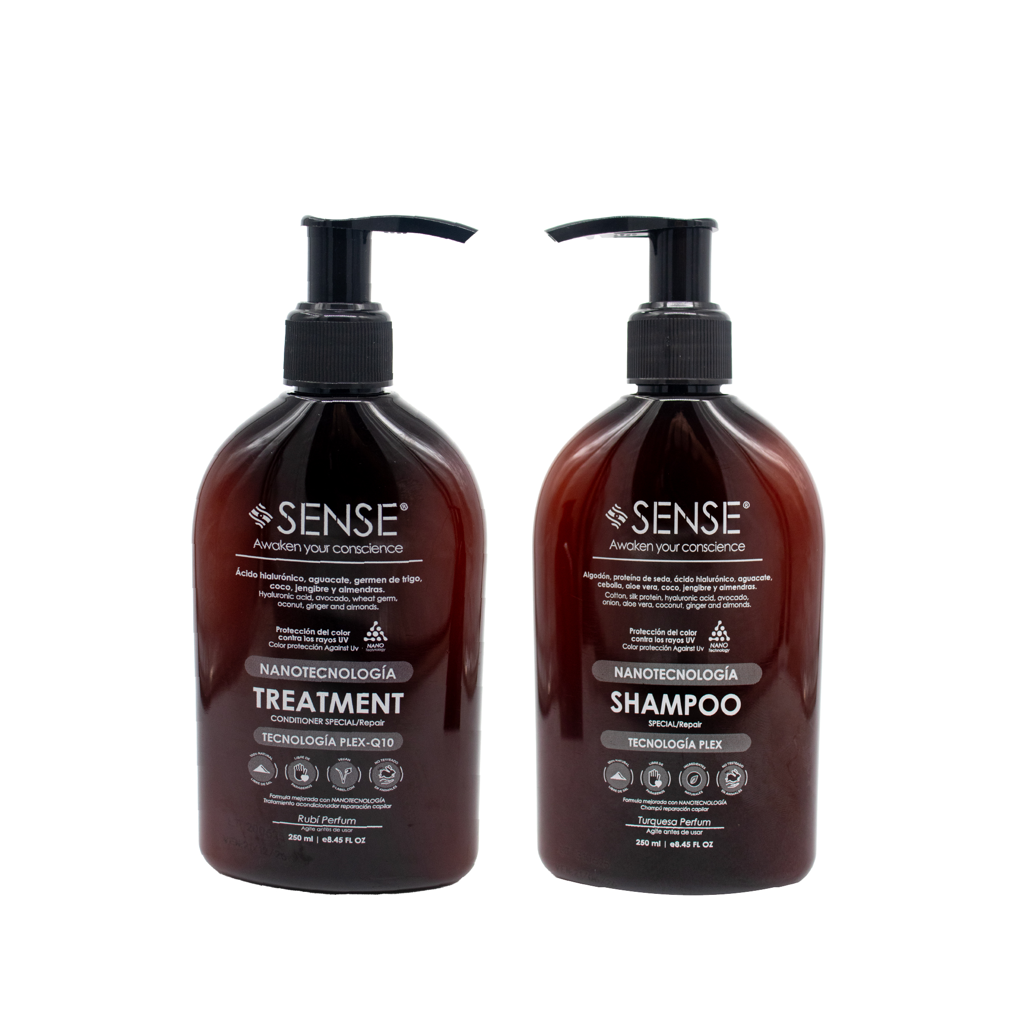 Kit Shampoo +  Acondicioandor Nano