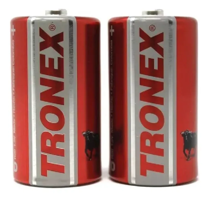 Pila bateria manganeso Tipo D bulk x12 und