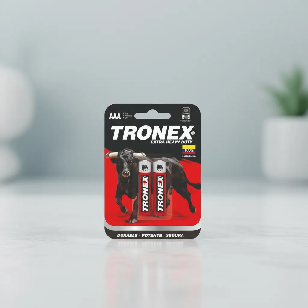 Pila bateria manganeso AAA blister x2 und