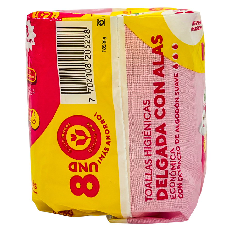 Toalla Femenina Venus Delgada x8