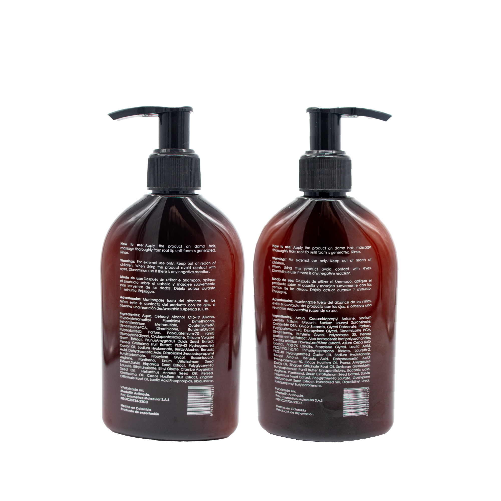 Kit Shampoo +  Acondicioandor Nano