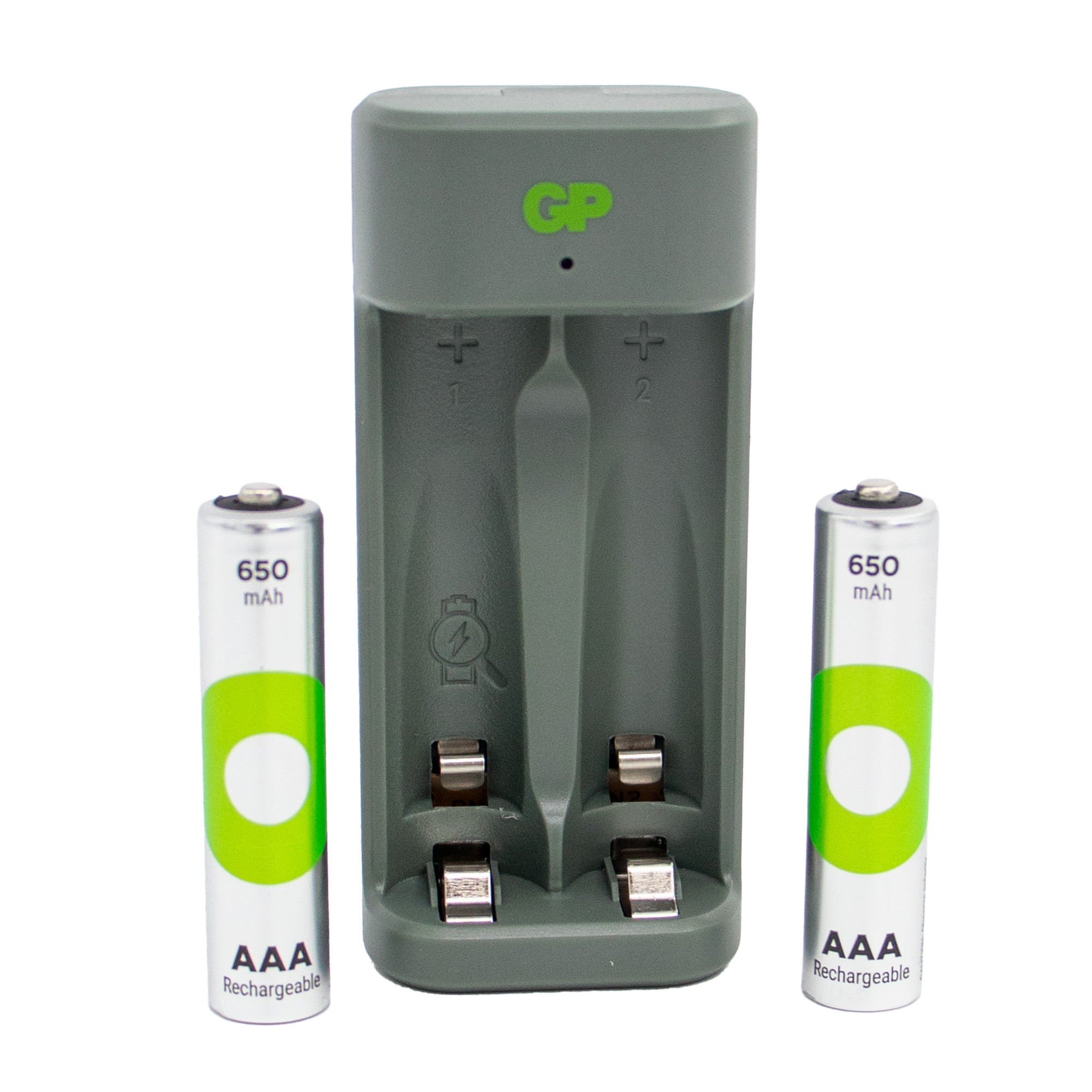 Cargador E211 con 2 Pilas AAA NiMH 650 mAh