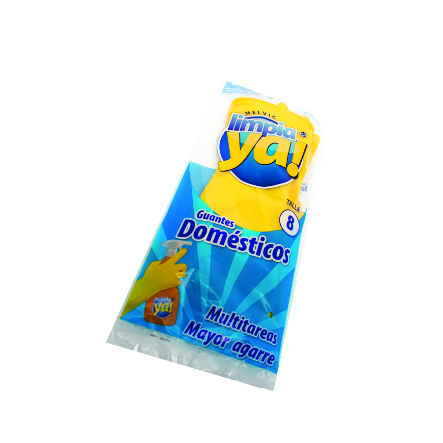 Guante Doméstico Amarillo Limpiaya