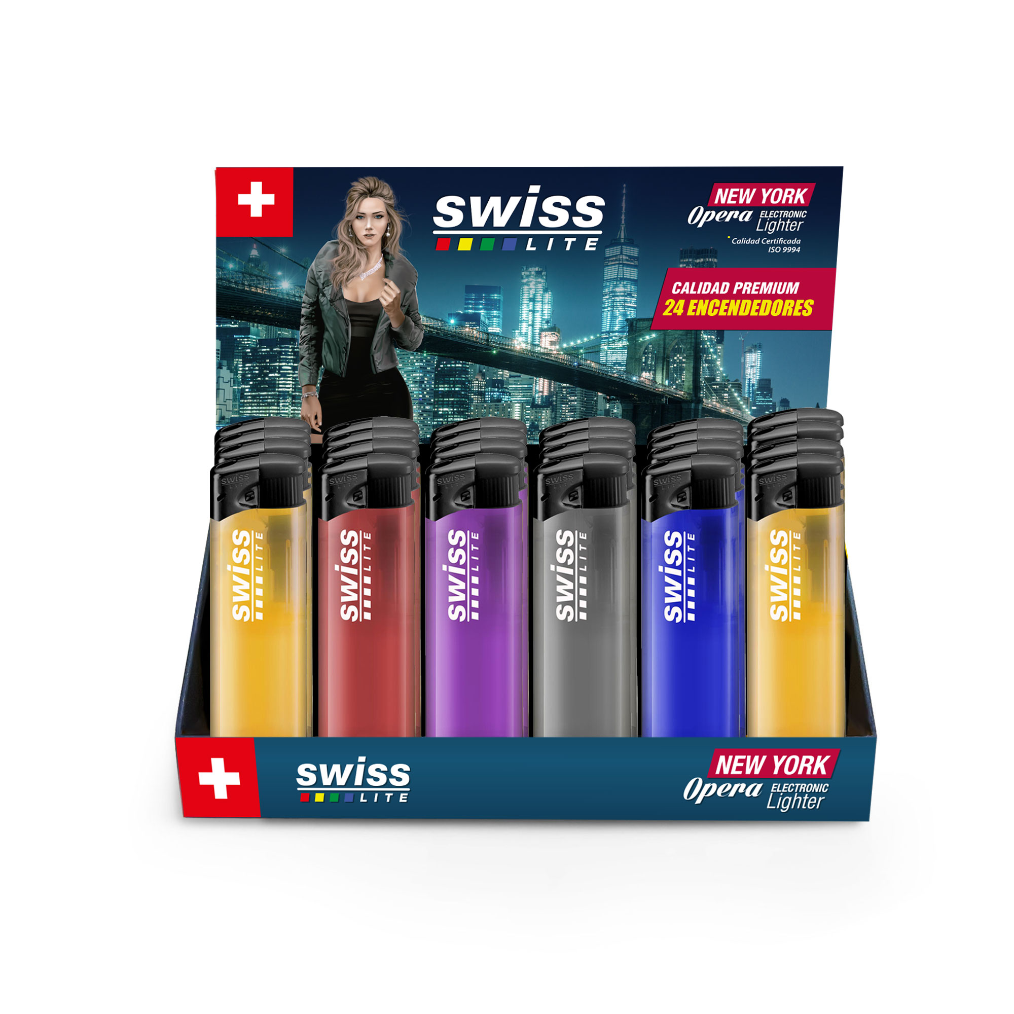 Encendedor New York Opera x24 und