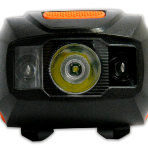 Linterna de cabeza para Minero Negra 3 pilas AAA