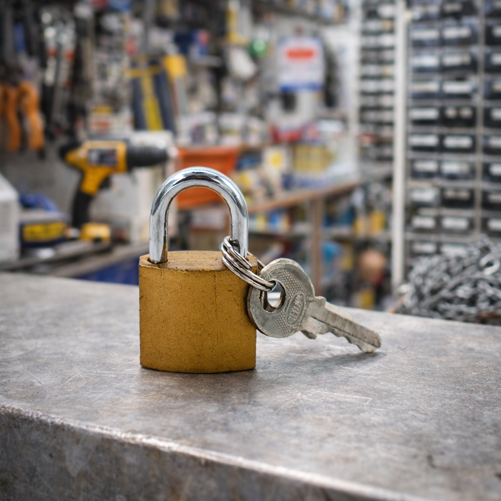 Candado Genérico 20 MM + 4 llaves