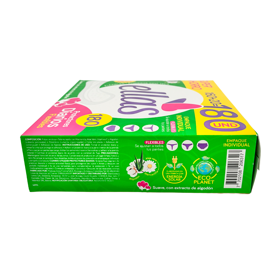 Protector Diario Ellas x180