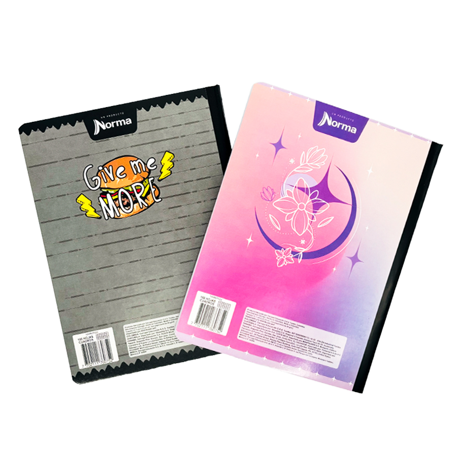 Cuaderno Escolar Cuadriculado 100 Hojas