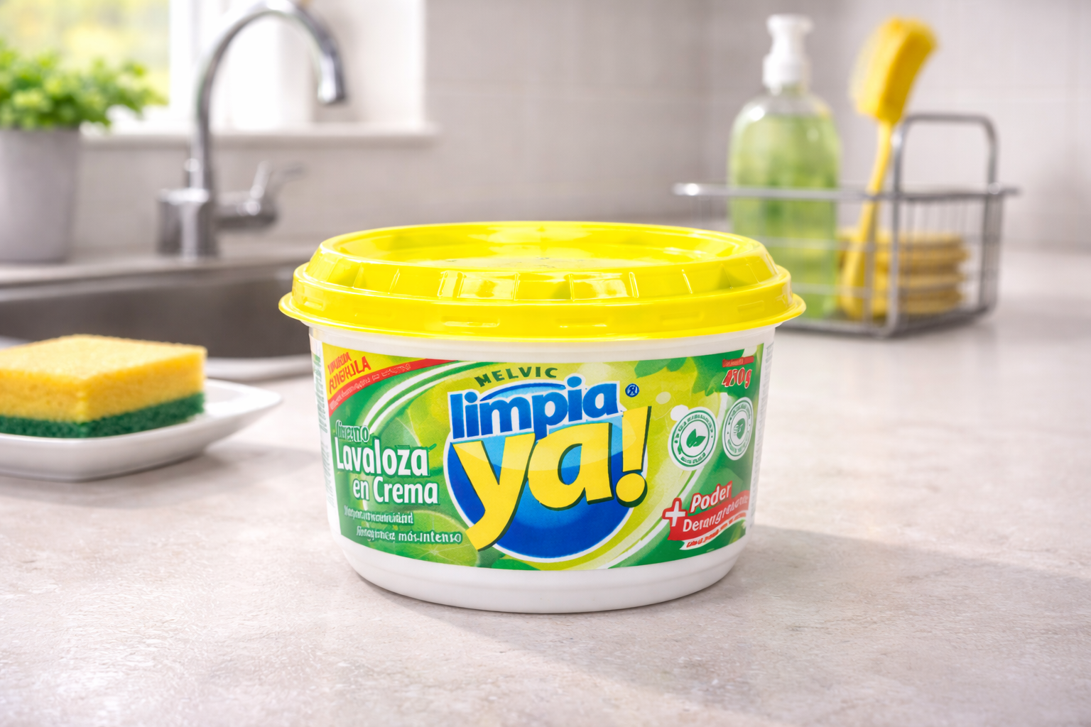 Crema lavaloza Limpiaya 450gr