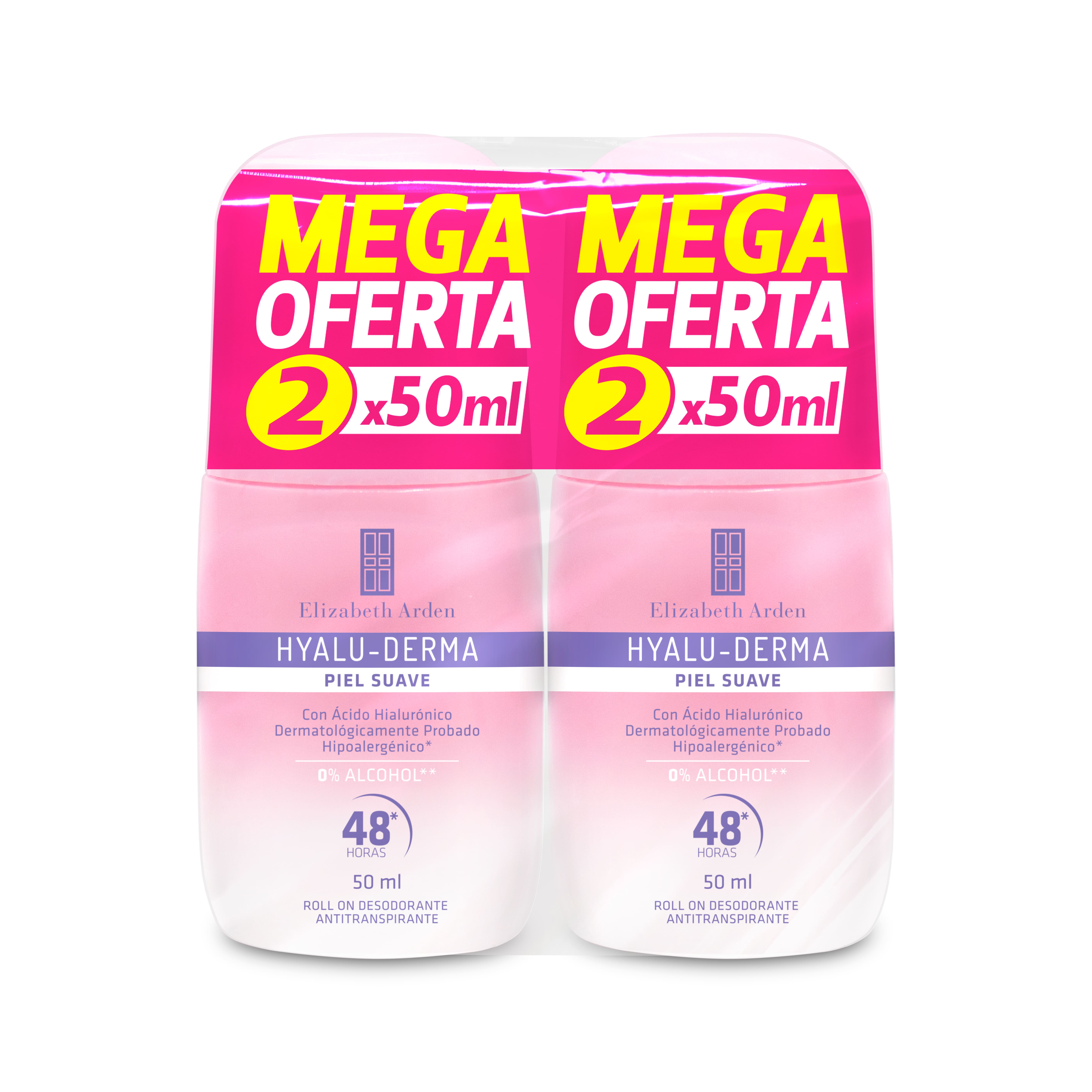 Desodorante Elizabeth Arden Hyalu-Derma Roll On Doble 50ml