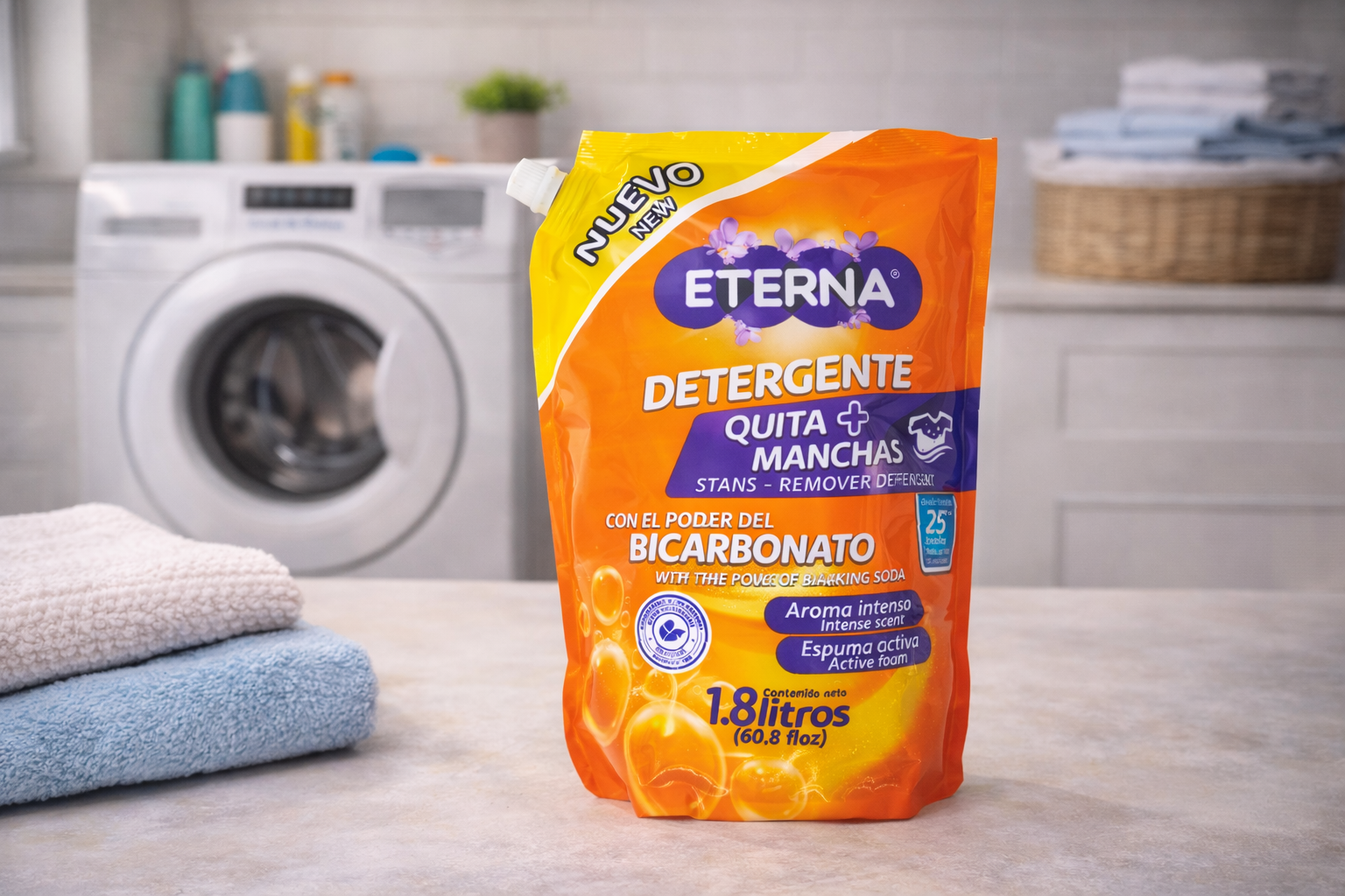 Detergente liquido 1800ml Doypack