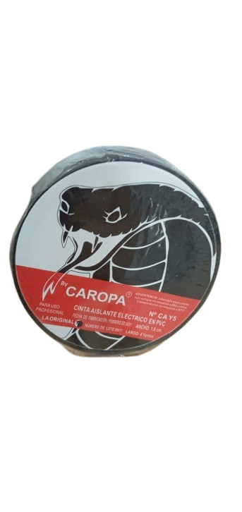 Cinta Aislante Negra 3.6 metros