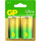Pila bateria alcalina Tipo D Ultra x 2 und