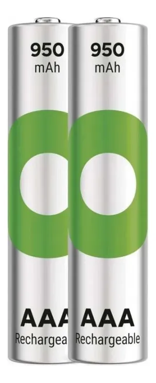 Pila recargable AAA 1000 mah  x2 und