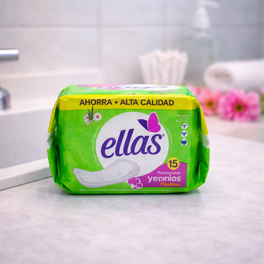 Protectores diarios anatómico x15 und