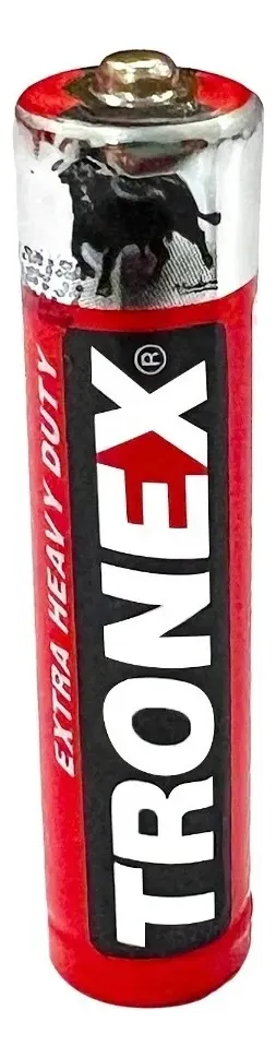 Pila Tronex AAA manganeso IMPORTADA Ristra X1