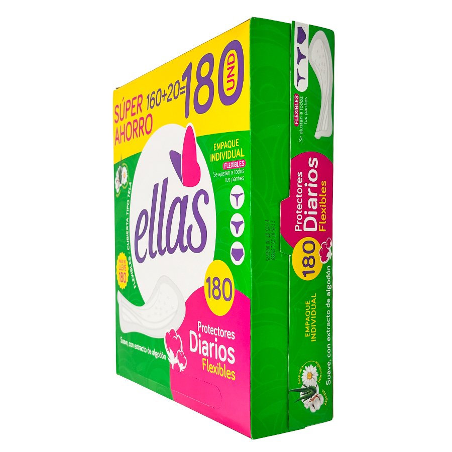Protector Diario Ellas x180