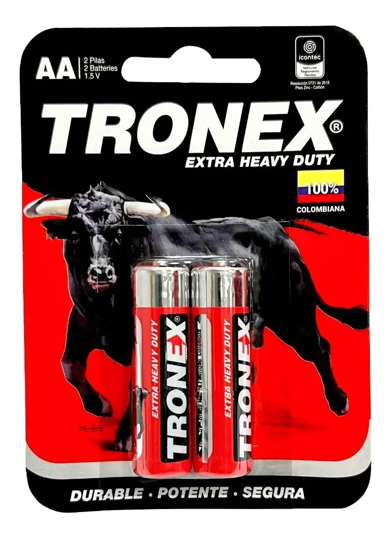 Pila bateria manganeso AA blister x2 und