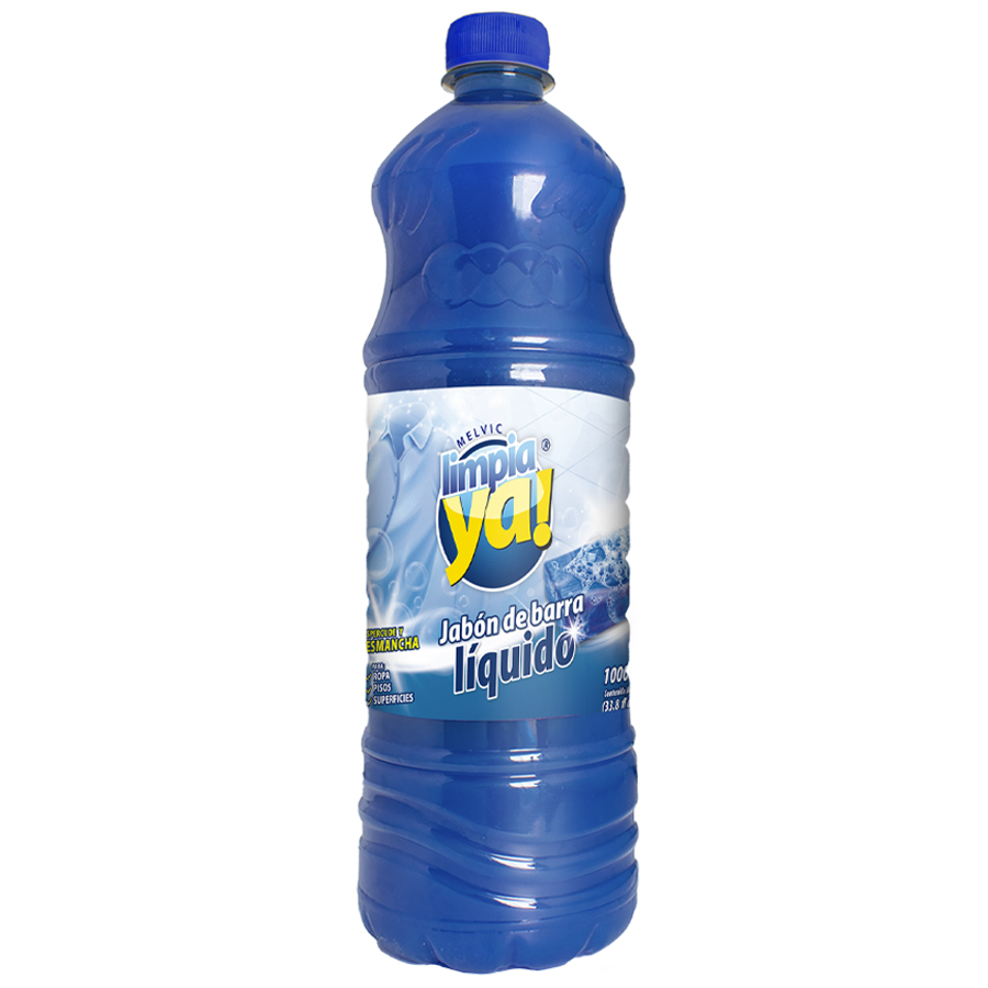 Jabón Barra Líquido Azul