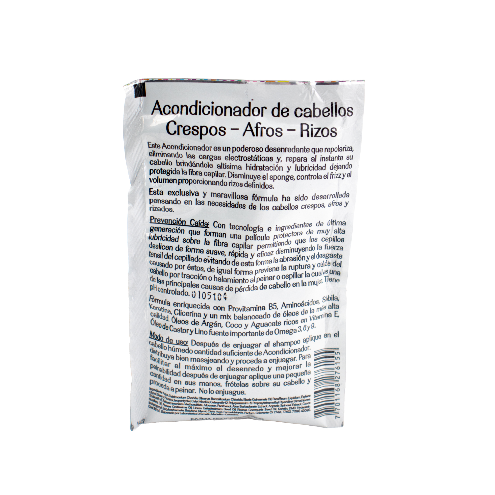 Sachet Acondicionador para Crespos x1 und