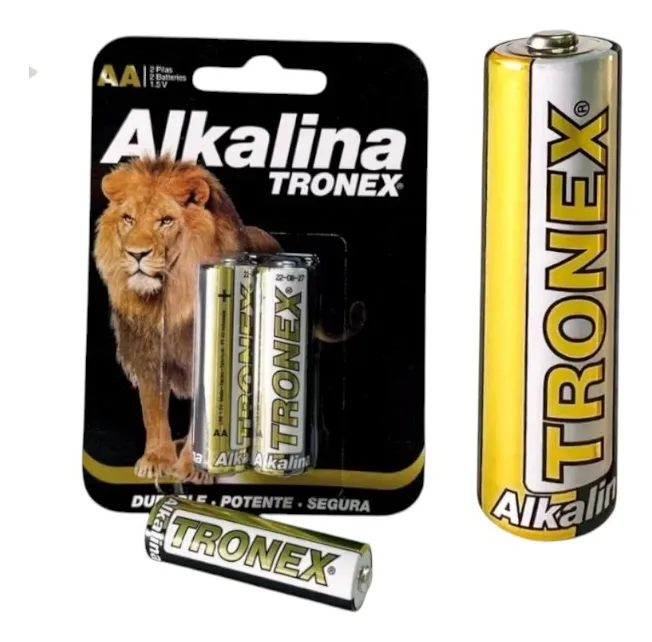 Pila bateria alcalina AAA  blister x2 und
