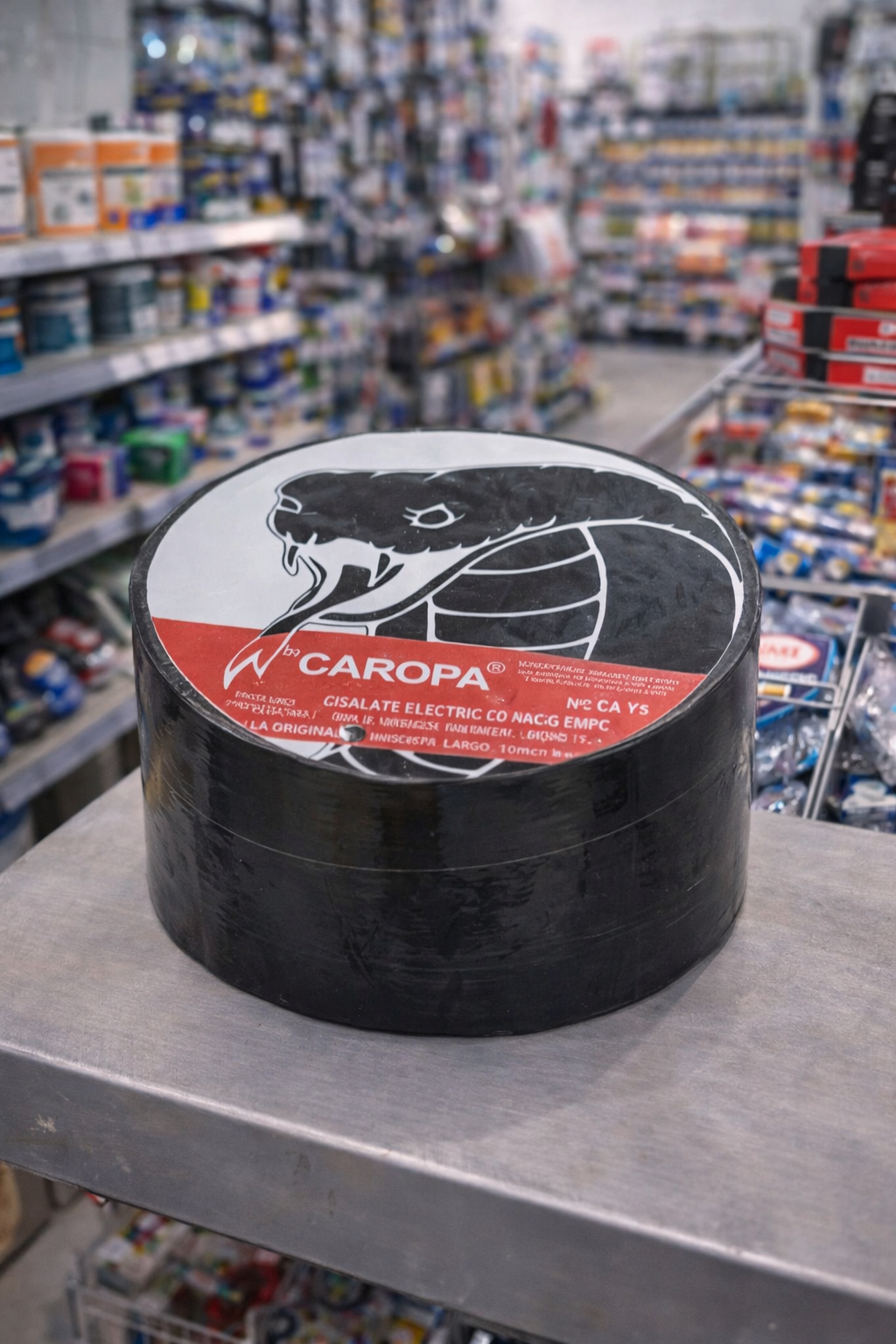 Cinta Aislante Negra 3.6 metros