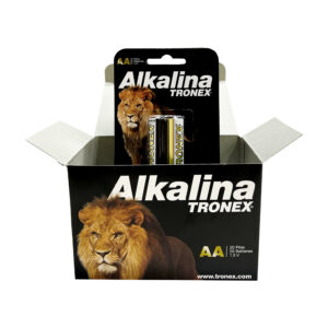 Pila bateria alcalina AA  blister x2 und