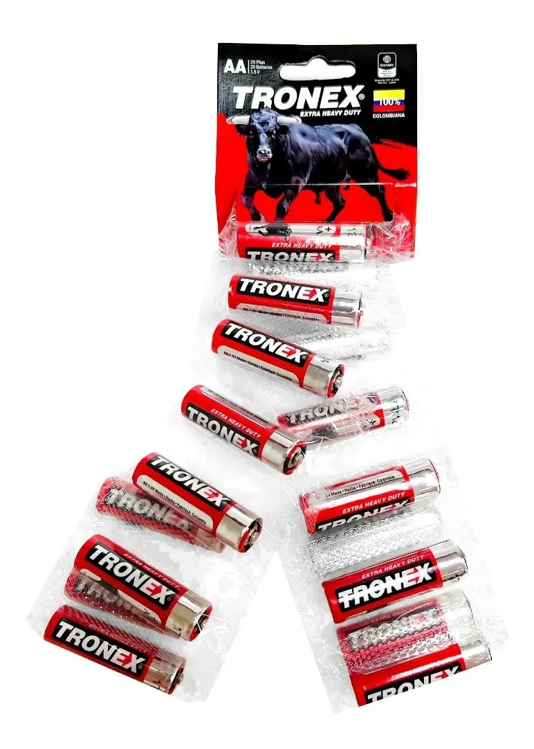 Pila bateria Manganeso AA Ristra x10 und