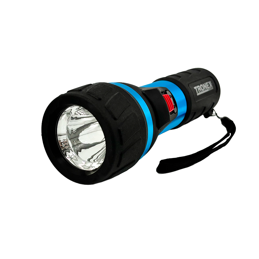 Linterna 180 Lúmenes LED 2 D Aluminio Azul Alta Potencia