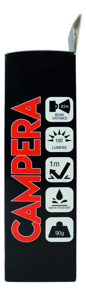 Linterna de caucho Rojo (pilas AA x2)