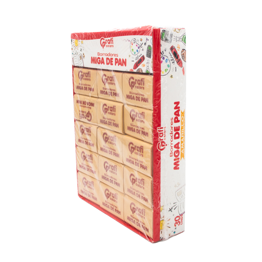 Borrador Miga de Pan Café x30 GráficoColors