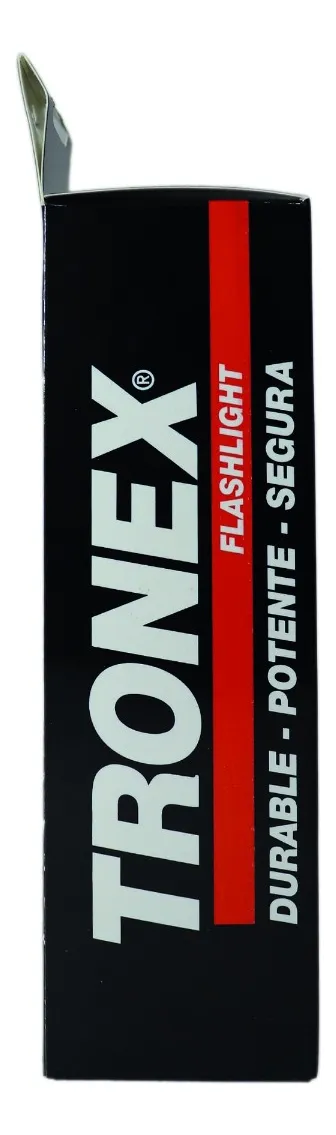 Linterna de caucho Rojo (pilas AA x2)